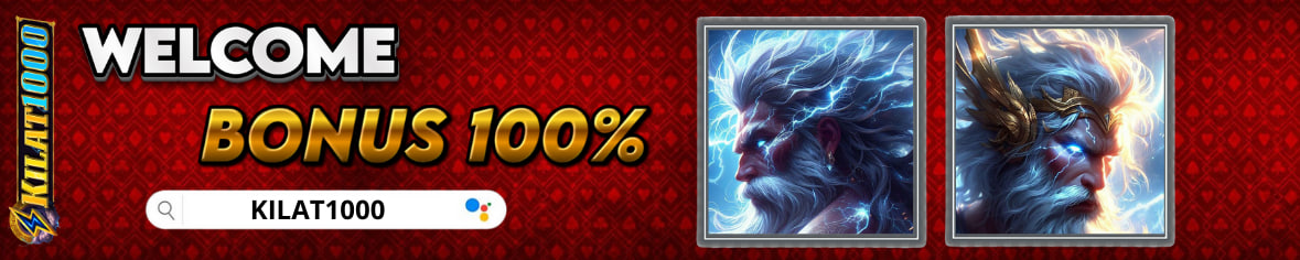 WELCOME BONUS 100%